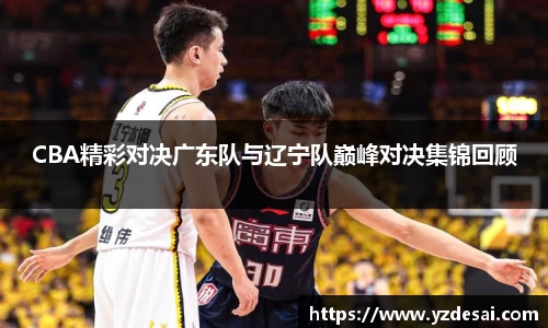 CBA精彩对决广东队与辽宁队巅峰对决集锦回顾